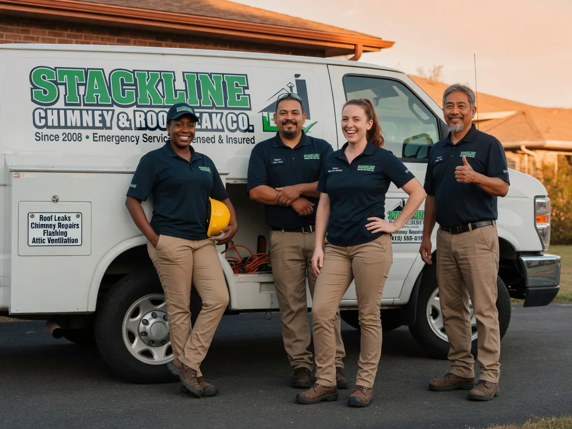 Chimney flashing repair company in Riverton, KS